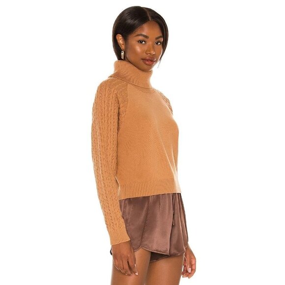 BB Dakota by Steve Madden Put A Wing On It Sweater in Light Camel XSmall - Picture 3 of 13